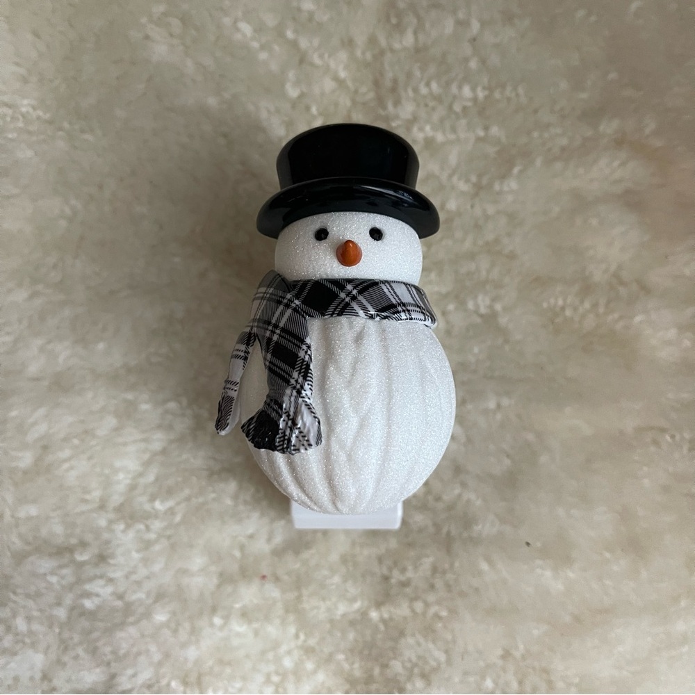 Bath Body Works Snowman Christmas Winter Wallflower Plug